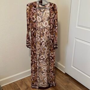 Boho duster kimono